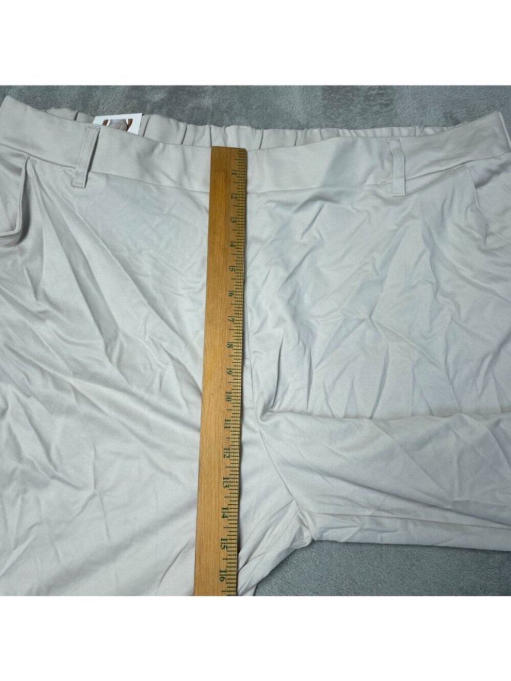 NWT 32 Degrees Cool Women's XXL Cream Lightweight Pants Straight Leg G2219 - Picture 7 of 15
